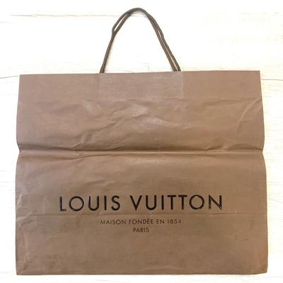 Louis Vuitton Bags | Louis Vuitton Large Brown Paper Gift Bag 19” C 15.5” | Color: Brown | Size: Os