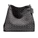 Coach Bags | Coach 36424 Outline Signature Jacquard Phoebe Shoulder Bag Black | Color: Black/Silver | Size: Os