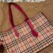 Burberry Bags | Burberry Reversible Tote Shoulder Bag | Color: Red | Size: Os