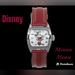 Disney Accessories | Disney Watch By Seiko Minnie Mouse Stainless Steel Red Strap With Comics | Color: Red/Silver | Size: Os