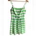 Lilly Pulitzer Dresses | Lilly Pulitzer Antonia Dress - Size 4 - Green White Striped Fit & Flare Lined | Color: Green/White | Size: 4