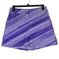 Nike Skirts | Nike Golf Tour Performance Dri Fit Mini Skirt Womens Size 8 Purple Gray | Color: Gray/Purple | Size: 8