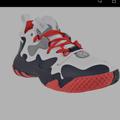 Adidas Shoes | Adidas Harden Vol. 6 Men Basketball Shoes Cloud White/Vivid Red/Legend Ink Sz~11 | Color: Black/White | Size: 11