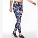 Athleta Pants & Jumpsuits | Athleta Challenge Bloom 7/8 Floral Print Leggings | Size Small | Color: Blue | Size: S