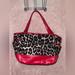 Coach Bags | Coach Ocelot Canvas Exterior Satchel/Top Handle Bag Coach Leapard And Red | Color: Black/Red | Size: Os