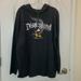 Disney Shirts | Disneyland Resort, Hoodie Long Sleeve T-Shirt Men’s Large Mickey Mouse Stonewash | Color: Gray | Size: L