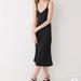 J. Crew Dresses | J Crew Gwyneth V-Neck Slip Dress | Color: Black | Size: 4