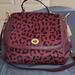 Coach Bags | Coach Park Haircalf Leather Flap Handbag Shoulder Bag Crossbody 24986 Burgundy | Color: Black | Size: Os