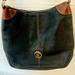 Dooney & Bourke Bags | Dooney & Bourke Handbag Pocketbook Shoulder Bag Black & Brown Pebbled | Color: Black/Brown | Size: Os