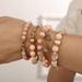 Free People Jewelry | Fp Endless Summer Bracelets Set | Color: Gold/Pink | Size: Os