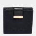 Gucci Bags | Gucci Black Gg Canvas And Leather French Wallet | Color: Black | Size: Os