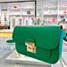 Michael Kors Bags | Michael Kors Sloan Editor Medium Flap Shoulder Small Flap Belt Bag Mk Signature | Color: Green | Size: Os