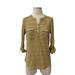 Anthropologie Tops | Anthropologie- Holding Horses Flawed* Yellow Tulip Woven Shirt Size 6 | Color: Cream/Yellow | Size: 6