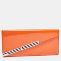 Gucci Bags | Gucci Orange Patent Leather Sigrid Oversized Clutch | Color: Orange | Size: Os