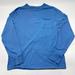 J. Crew Shirts | J Crew Men T-Shirt Medium M Blue Garment Dyed Slub 100% Cotton Long Sleeve | Color: Blue | Size: M