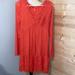 Free People Dresses | Free People Orange Open Back Dress | Color: Orange | Size: S