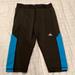 Adidas Pants & Jumpsuits | Adidas 3/4 Length Leggings Black, Medium | Color: Black | Size: M