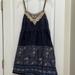 Anthropologie Dresses | Anthro Eloise Owls Birds Dress Small | Color: Blue/Red | Size: S