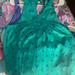 Lilly Pulitzer Tops | Lilly Pulitzer Rori Halter Never Worn Green And Blue Polkadot Tank Top | Color: Blue/Green | Size: M