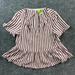 Madewell Tops | Madewell Dress Shirt Adult Medium Womens Top Purple White Striped Casual | Color: Purple/White | Size: M