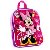 Disney Accessories | Minnie Mouse 11" Mini Backpack Toddlers Kids Pink Purple Overnights School | Color: Pink/Purple | Size: Osg