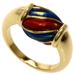 Gucci Jewelry | Gucci Enamel Ring K18 Yellow Gold Ladies | Color: Gold | Size: 6