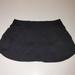 Athleta Skirts | Athleta Woman's High Rise Flared Skort Black Size L Pre-Owned | Color: Black | Size: L