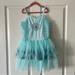 Disney Dresses | Disney Frozen Ana And Elsa Tutu Dress - Size 7/8 | Color: Blue/White | Size: 7g