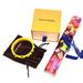Louis Vuitton Jewelry | Euc Ltd Edt Yayoi Kusama Yellow Dots Infinity Bracelet Sz M | Color: Black/Yellow | Size: Os