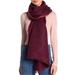 Free People Accessories | Free People Common Thread Oversized Scarf/Wrap/Blanket In Merlot. Nwt | Color: Red | Size: 84”H X 29” W