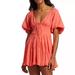 Free People Dresses | Free People Perfect Day A-Line Minidress | Color: Orange | Size: L