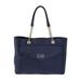 Kate Spade Bags | Kate Spade Elegant Ostrich Leather Handbag In Women's Blue | Color: Blue | Size: Os