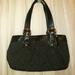 Coach Bags | Coach Soho Pleated Signature Black Canvas Shoulder Bag, Handbag Purse | Color: Black/Silver | Size: Os