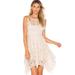 Free People Dresses | Free People Just Like Honey Beige Lace Dress Size 0 | Color: Cream/Tan | Size: 0