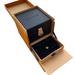 Louis Vuitton Jewelry | Louis Vuitton Deep Navy Leather Jewelry/Ring Case, Pouch & Gift Box With Drawer | Color: Black/Tan | Size: Os