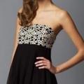 Lilly Pulitzer Dresses | Lilly Pulitzer Jillie Chiffon Dress | Color: Black/Gold | Size: 6
