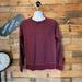 American Eagle Outfitters Shirts | American Eagle Men's Wine Colored Pullover Sweatshirt Size Small | Color: Purple/Red | Size: S