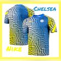 Nike Shirts | Chelsea Nike 2021/22 Pre-Match Blue Performance Jersey Men’s Size M Brand New | Color: Blue/Yellow | Size: M