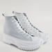 Converse Shoes | Converse Run Star Hike Hi Utility Leather Women's Platform Sneakers A05247c Nwt | Color: Silver/White | Size: Various