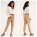 Free People Pants & Jumpsuits | Free People Margate High Rise Pleated Paperbag Tie Waist Trousers Dune Tan | Color: Tan | Size: Xs