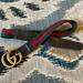 Gucci Accessories | Gucci Belt- Size 34/ Authentic Red/Green/Brown Leather Belt | Color: Brown/Red | Size: Os