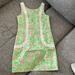 Lilly Pulitzer Dresses | Lily Pulitzer Dress Size 6 , Color Lime Green, Light Pink And White | Color: Green/Pink/White | Size: S