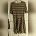 Lularoe Dresses | Lularoe Nicole Dress Size Large | Color: Gray | Size: L