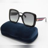 Gucci Accessories | New Gucci Sunglasses Gg0713s 001 Black Square Oversized Women Gucci Eyewear | Color: Black/Gray | Size: Os