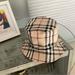 Burberry Accessories | Burberry Pre-Loved Bucket Hat | Color: Tan | Size: S