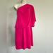 Jessica Simpson Dresses | Jessica Simpson, Fuchsia One Shoulder Dress, Sz M | Color: Pink | Size: M