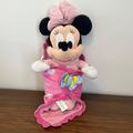 Disney Toys | Baby Minnie Mouse 13" Plush Stuffed Animal Toy In Pink Blanket | Color: Pink | Size: 13”