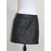 Burberry Skirts | Burberry Brit Black Quilted Rear Zip Mini Skirt Zippers Pockets Women's Size 10 | Color: Black | Size: 10