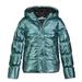 Jessica Simpson Jackets & Coats | Jessica Simpson Girl's Iridescent Quilted Winter Puffer Coat (Size Med 5/6) Nwot | Color: Blue | Size: Medium 5/6