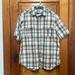 Carhartt Shirts | Carhartt Snap Button Up Lightweight Relaxed Fit Shirt Size Large | Color: Gray/Orange | Size: L